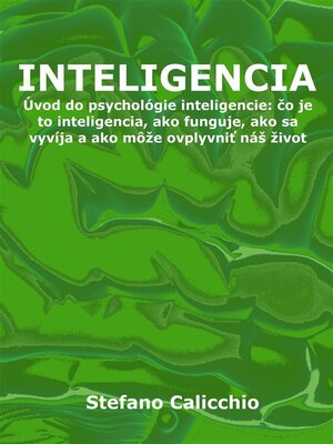 cover image of Inteligencia